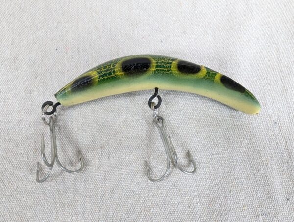 10-2090.jpg Vintage Yakima Worden Flatfish Style Lure Lot of 6 T55 T50 T25 U20 Pike Muskie