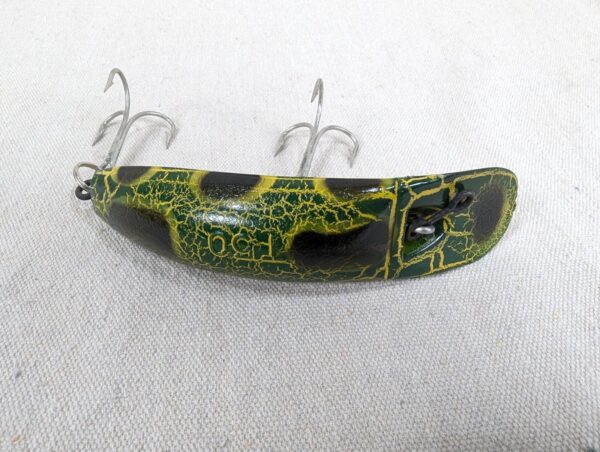 10-2091.jpg Vintage Yakima Worden Flatfish Style Lure Lot of 6 T55 T50 T25 U20 Pike Muskie