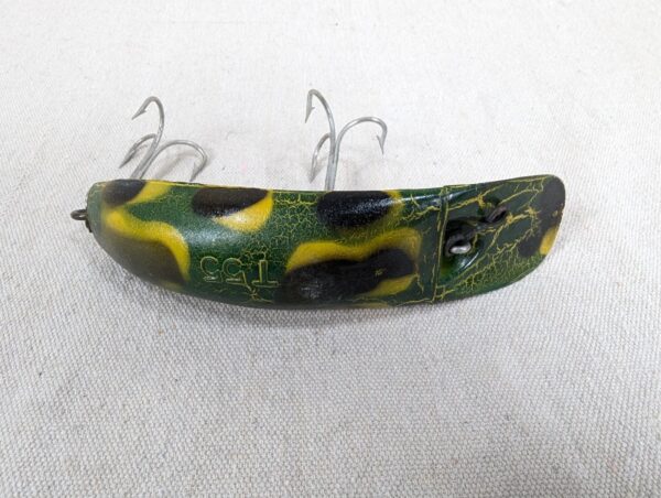 10-2092.jpg Vintage Yakima Worden Flatfish Style Lure Lot of 6 T55 T50 T25 U20 Pike Muskie