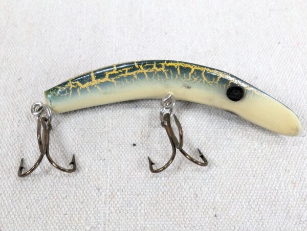 10-2095.jpg Vintage Yakima Worden Flatfish Style Lure Lot of 6 T55 T50 T25 U20 Pike Muskie