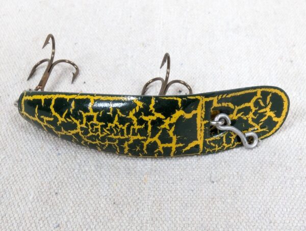 10-2096.jpg Vintage Yakima Worden Flatfish Style Lure Lot of 6 T55 T50 T25 U20 Pike Muskie
