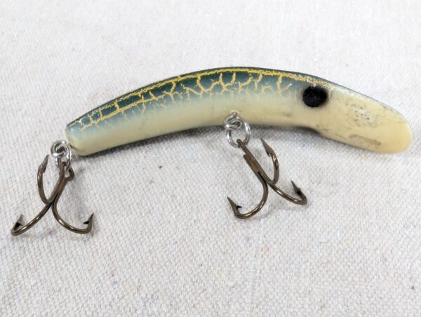 10-2097.jpg Vintage Yakima Worden Flatfish Style Lure Lot of 6 T55 T50 T25 U20 Pike Muskie