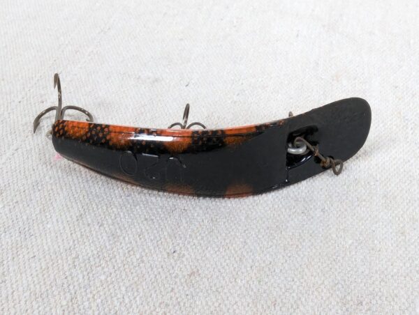10-2098.jpg Vintage Yakima Worden Flatfish Style Lure Lot of 6 T55 T50 T25 U20 Pike Muskie