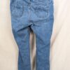 Paris Blues Distressed Denim Jeans Medium Wash 5-Pocket Frayed Hem Style JR 17