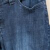 10-2130.jpg Lee Slender Secret Women's Dark Wash Denim Jeans Lower Waist Embroidered Pockets