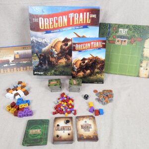 The Oregon Trail Board Game: Journey to Willamette Valley – Pressman – Complete