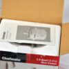 NOS Chefmate 1.5 Quart (1.4 L) Round White Slow Cooker w/ Lid &3 Heat Settings