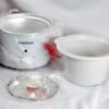 NOS Chefmate 1.5 Quart (1.4 L) Round White Slow Cooker w/ Lid &3 Heat Settings