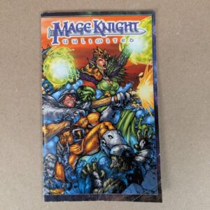 2002 WizKids Mage Knight Unlimited Game Booklet Tezla's Legacy Lore Rulebook