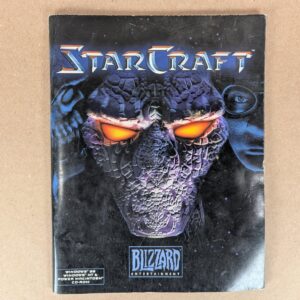 1998 Blizzard Entertainment StarCraft PC Game Instruction Manual Vintage Gaming