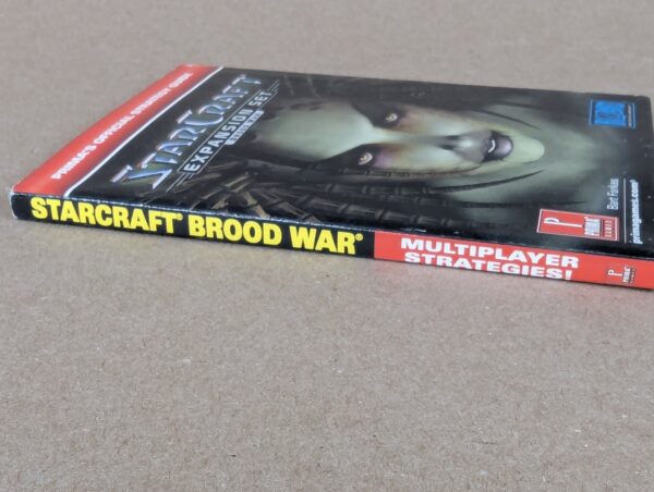 Prima Games Official Strategy Guide StarCraft Brood War PC Expansion Set 1998...
