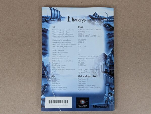 10-2351.jpg Age of Empires II The Age of Kings Official PC Game Manual 1999 Part X04-78896