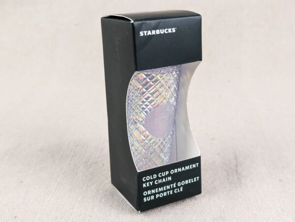 Starbucks Cold Cup Ornament Keychain - Holiday Collection - 4 Inch - NOS Gift