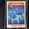Bo Jackson Nolan Ryan Baseball Cards Lot - Low to Mid Value Collection