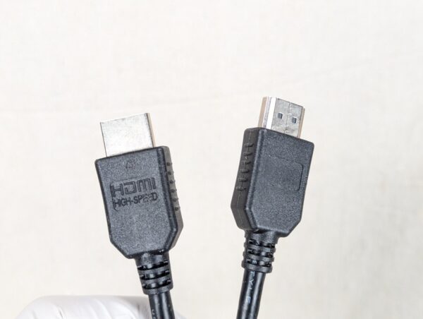 Hotron High-Speed HDMI Cables Type-A 5ft Black Lot of 5 Open Box FREE SHIPPING