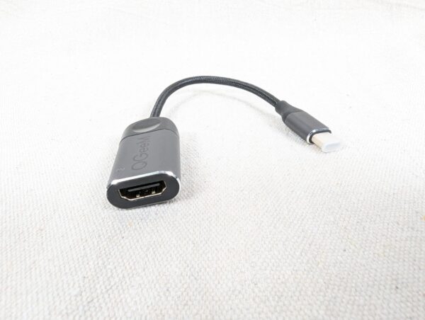 QGeeM 4K USB-C to HDMI Adapter High Definition Video Output XPS Pixelbook