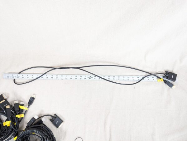Lot of 12 Benfei Active DisplayPort Male to DVI-D Male Connector Cables 6ft New