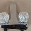Aspen Andes Collection Two-Handle Lavatory Faucet Polished Chrome Acrylic Han...