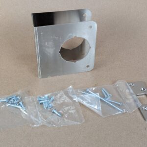 NEW Prime Line Lock & Door Reinforcement Plate Stainless Steel 1 3/4" Thick Door