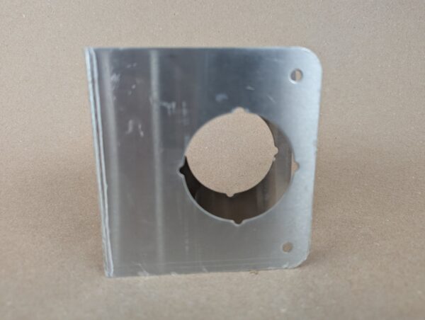 10-2486.jpg NEW Prime Line Lock & Door Reinforcement Plate Stainless Steel 1 3/4" Thick Door