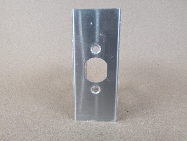 10-2487.jpg NEW Prime Line Lock & Door Reinforcement Plate Stainless Steel 1 3/4" Thick Door