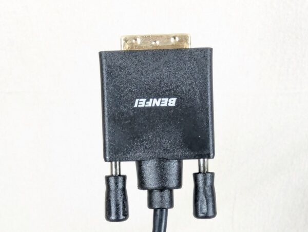 Benfei DisplayPort to DVI-D Cable 6ft Black Gold-Plated Connector NEW PACKAGING