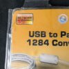 TRENDnet USB To Parallel 1284 Converter Cable New Open Box Windows 7 Compatible