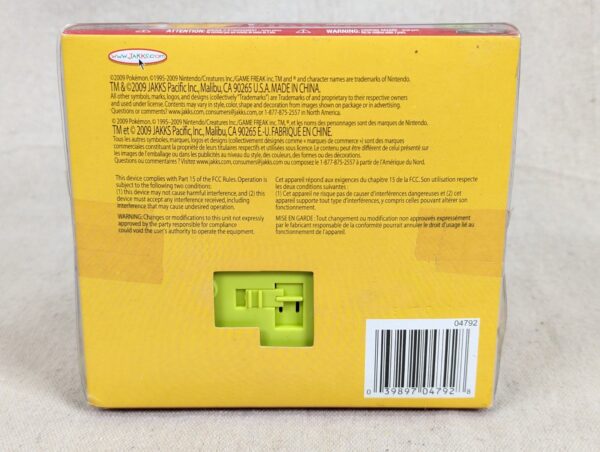 2009 Jakks Pacific Pokémon Solar-Powered Pikachu Figure New In Original Packa...