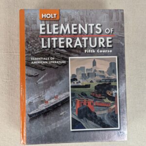 Holt Elements of Literature Fifth Course 2005 Textbook American Literature Ed...