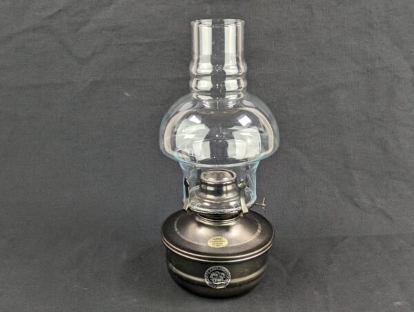 Lamplight Farms Vintage Oil Lamp 12in Tall Clean Wick Present Good Condition