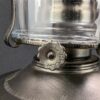 Lamplight Farms Vintage Oil Lamp 12in Tall Clean Wick Present Good Condition