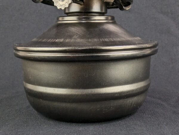 Lamplight Farms Vintage Oil Lamp 12in Tall Clean Wick Present Good Condition
