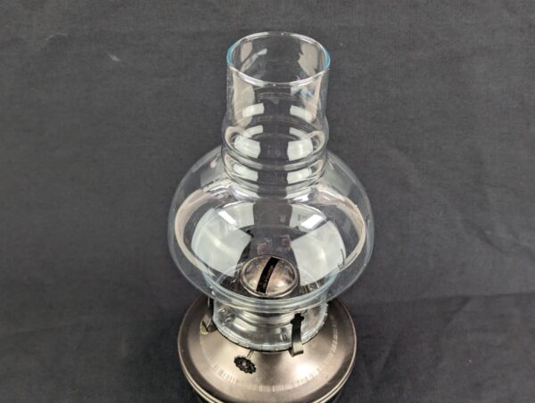 Lamplight Farms Vintage Oil Lamp 12in Tall Clean Wick Present Good Condition