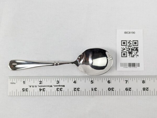 10-263.jpg Mikasa French Countryside Condiment Spoon - 18/10 Stainless Steel 6.5