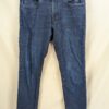 10-2638.jpg Bonobos Men's Jeans Dark Wash 5-Pocket Regular Fit 17.5in Waist 29.5in Inseam