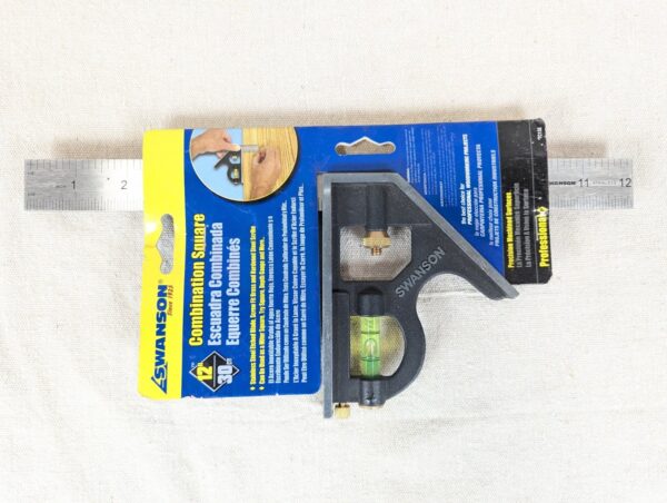Swanson 12" Professional Combination Square Model TC132 Stainless Steel New 2009