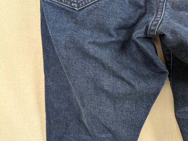 10-2644.jpg Bonobos Men's Jeans Dark Wash 5-Pocket Regular Fit 17.5in Waist 29.5in Inseam
