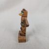 Vintage Alaska Souvenir Totem Pole Figurine Resin Hand Painted 4 Inch Tall Good