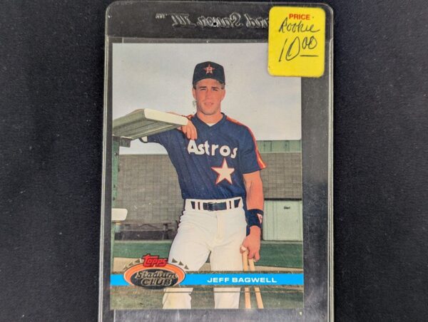 Jeff Bagwell Rookie Card - 1991 Topps Stadium Club - Raw Ungraded