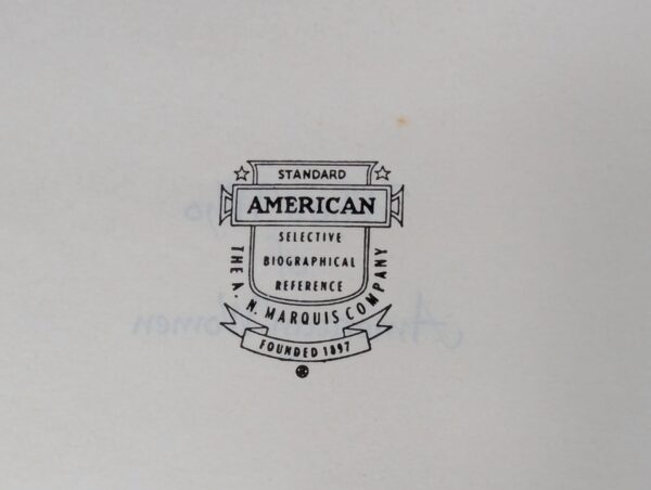 Who's Who of American Women Fourth Edition 1966-1967 The A.N. Marquis Company...