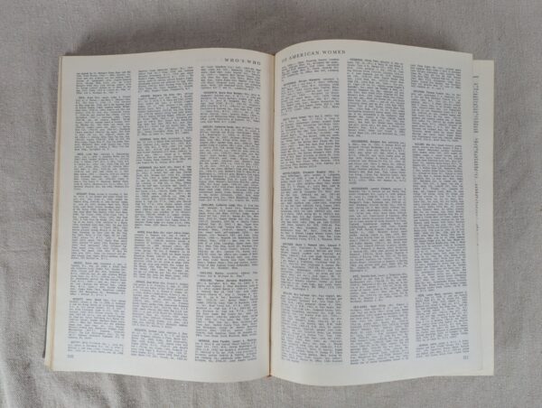 Who's Who of American Women Fourth Edition 1966-1967 The A.N. Marquis Company...