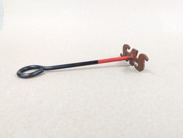 Vintage SAS Branding Iron Scandinavian Airlines Collectible Metal 7in Long Good