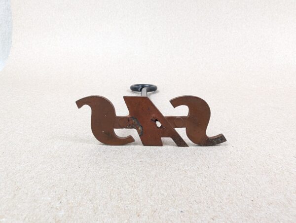Vintage SAS Branding Iron Scandinavian Airlines Collectible Metal 7in Long Good