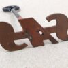 Vintage SAS Branding Iron Scandinavian Airlines Collectible Metal 7in Long Good
