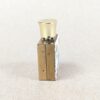 Cloisonne Perfume Bottle Enameled Floral Design Gold-Tone Finish 1960s-80s Era
