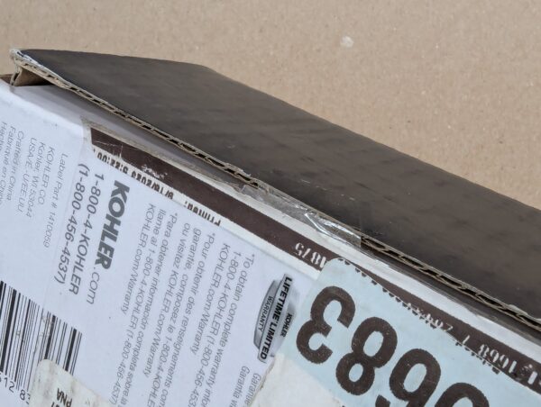 Kohler Carmichael 9" Assist Bar Polished Chrome R27234-CP New in Box 2 Available