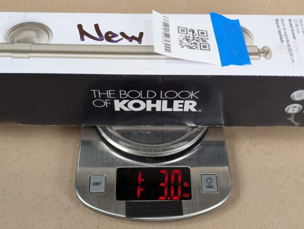 10-2829.jpg Kohler Carmichael 9-Inch Assist Bar Brushed Nickel Finish Model R27234-BN New