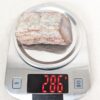 Polished End Piece Of Petrified Wood 80mm 285g Light Red Brown