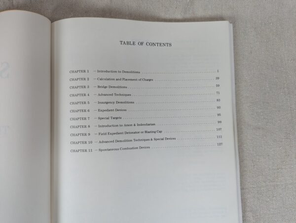 1978 Instructor's Special Forces Demolitions Training Handbook Desert Publica...