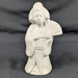 Ceramic Geisha Girl Planter Mid-Century Style 8in Tall Home Decor Excellent